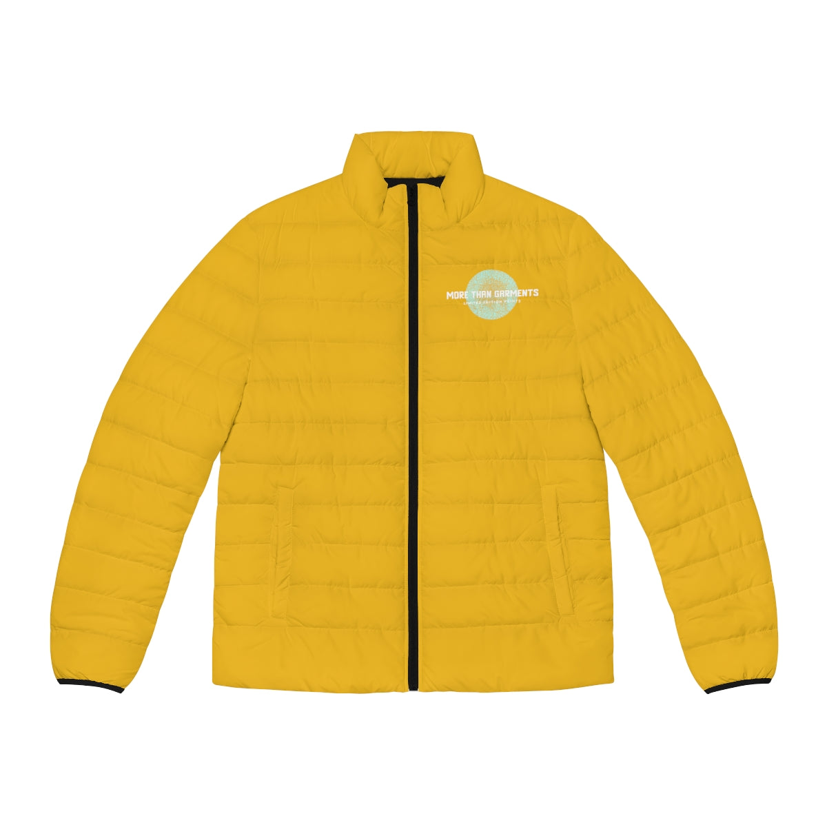 Men's Yellow Puffer Jacket (MTG Logo)