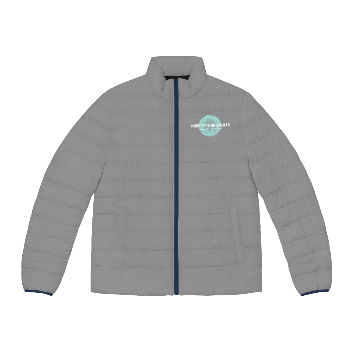 Men's Grey Puffer Jacket (MTG Logo)