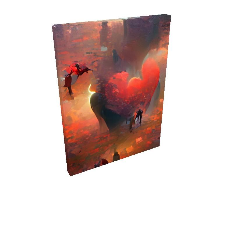 Love - Rectangle Canvas