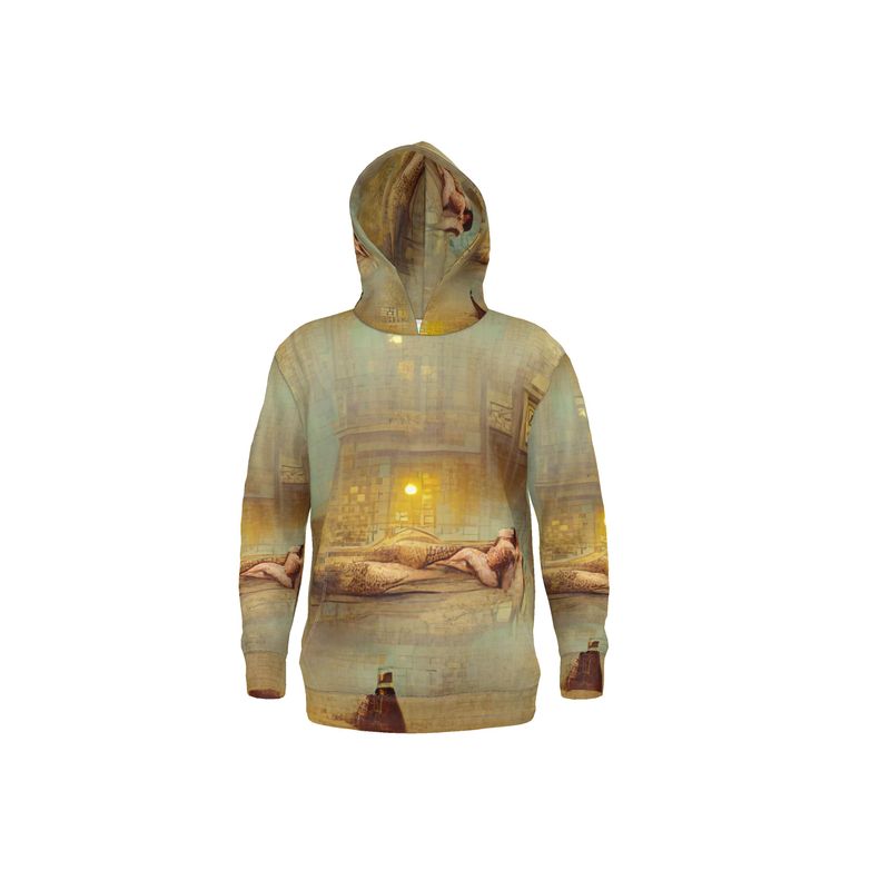 Lust - Beige Unisex Pullover Or Zipper, Relaxed Fit, Cut & Sewn Hoodie