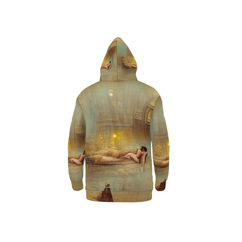 Lust - Beige Unisex Pullover Or Zipper, Relaxed Fit, Cut & Sewn Hoodie