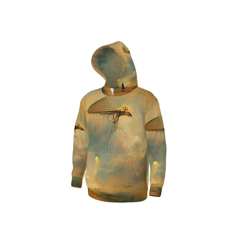 Loopy - Beige Unisex Pullover Or Zipper, Relaxed Fit, Cut & Sewn Hoodie