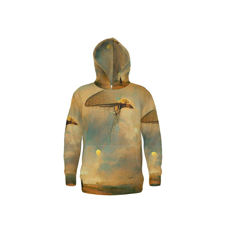 Loopy - Beige Unisex Pullover Or Zipper, Relaxed Fit, Cut & Sewn Hoodie