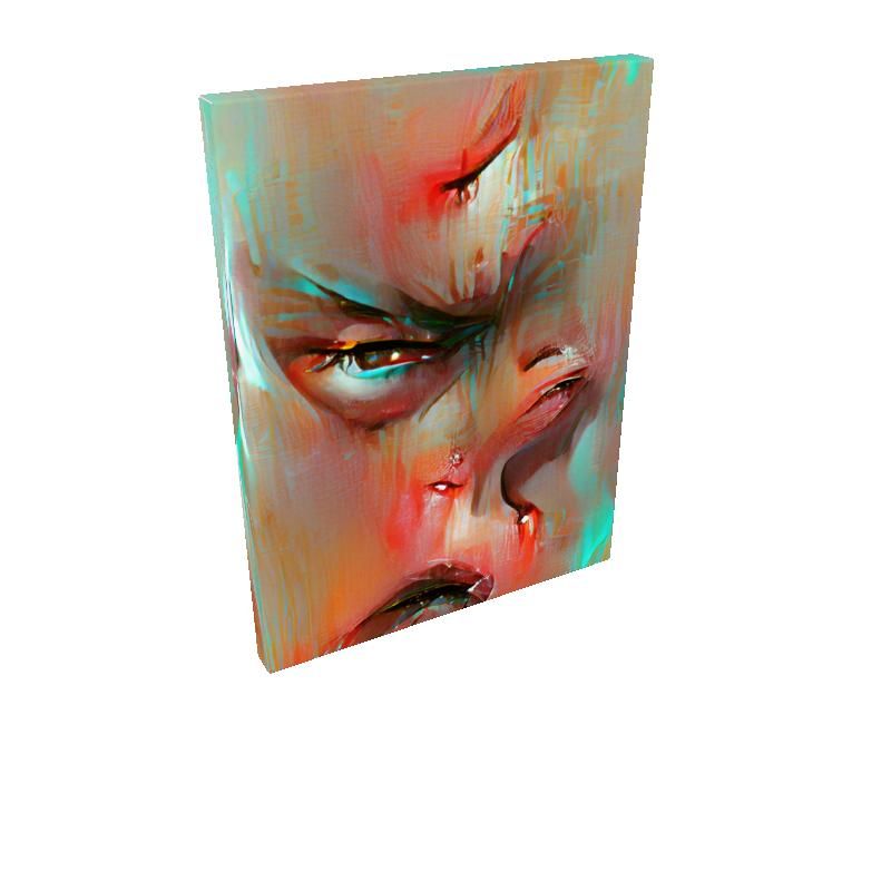 Irritated - Rectangle Canvas