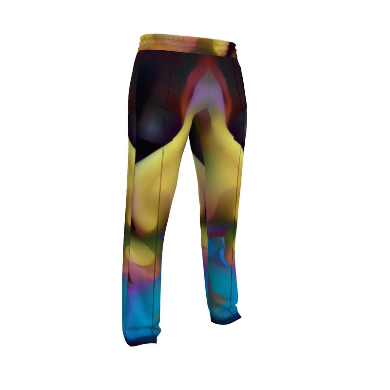 Pleasure Remix 2 - Yellow, Red & Blue Men's Tracksuit Trousers