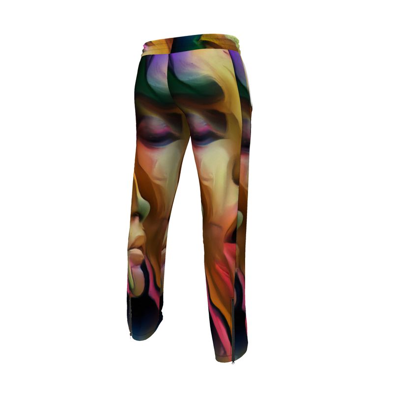 Pleasure Remix 3 - Blue and Orange Men's Tracksuit Trousers