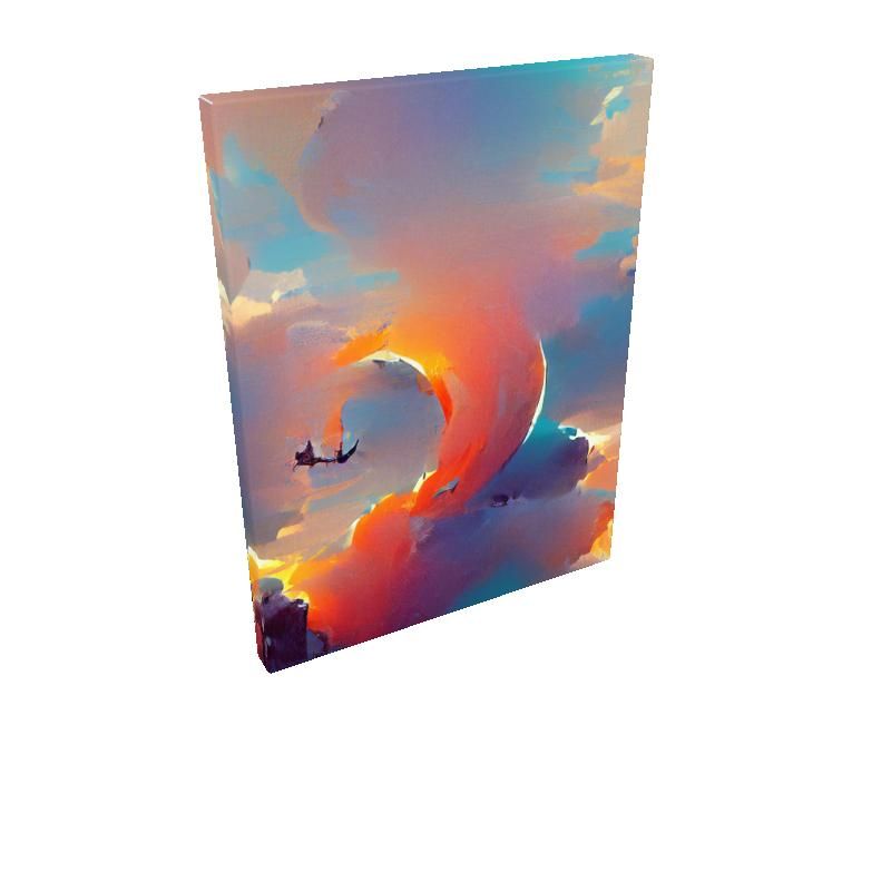 Optimistic - Rectangle Canvas