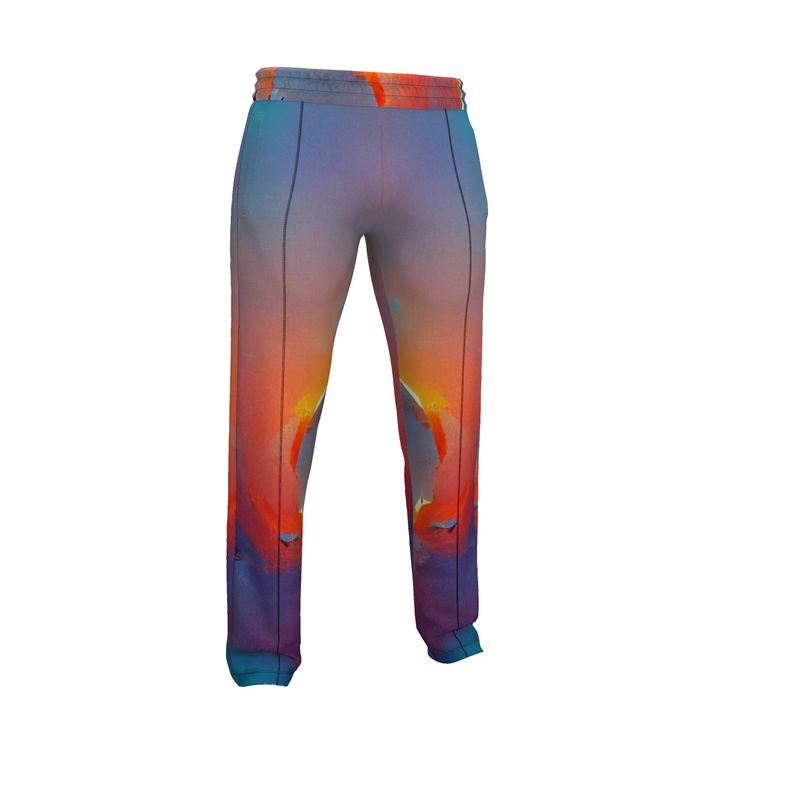 Optimistic - Blue and Orange Men's Tracksuit Trousers