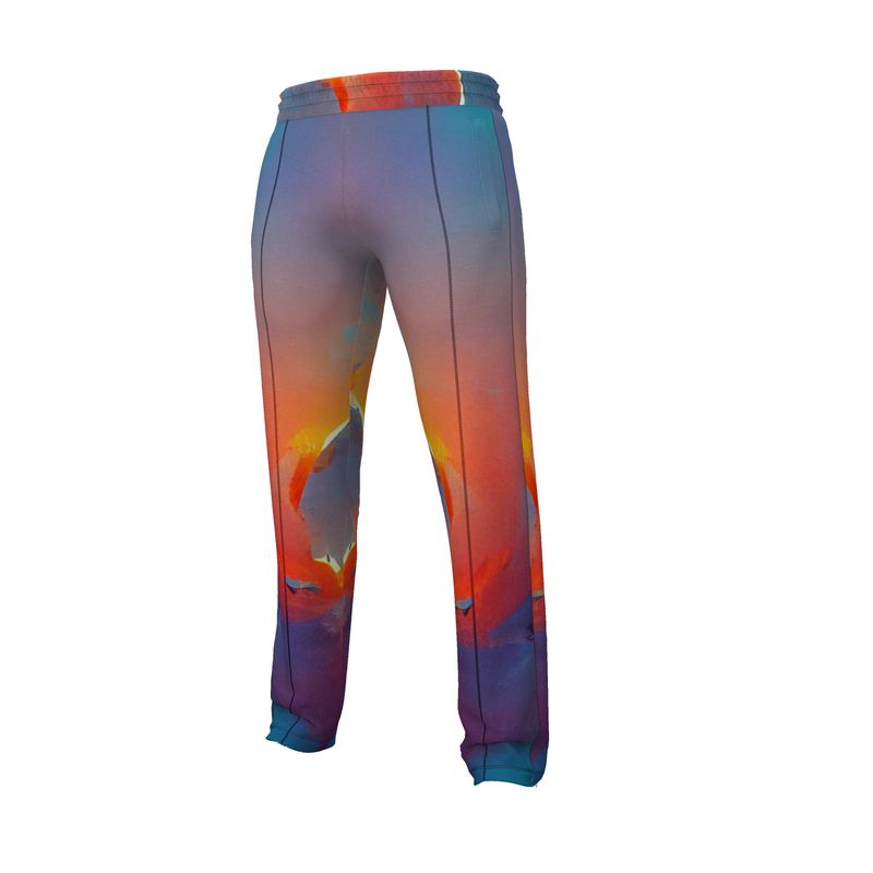 Optimistic - Blue and Orange Men's Tracksuit Trousers