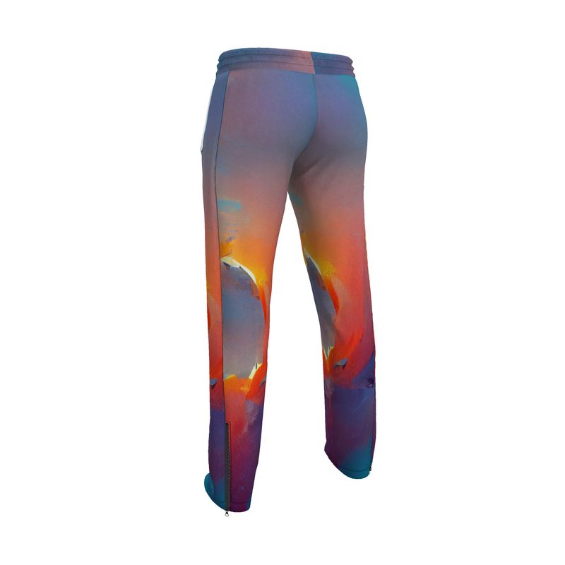 Optimistic - Blue and Orange Men's Tracksuit Trousers