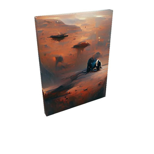 Lonely - Rectangle Canvas