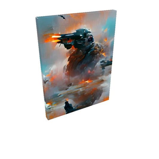 Fury - Rectangle Canvas