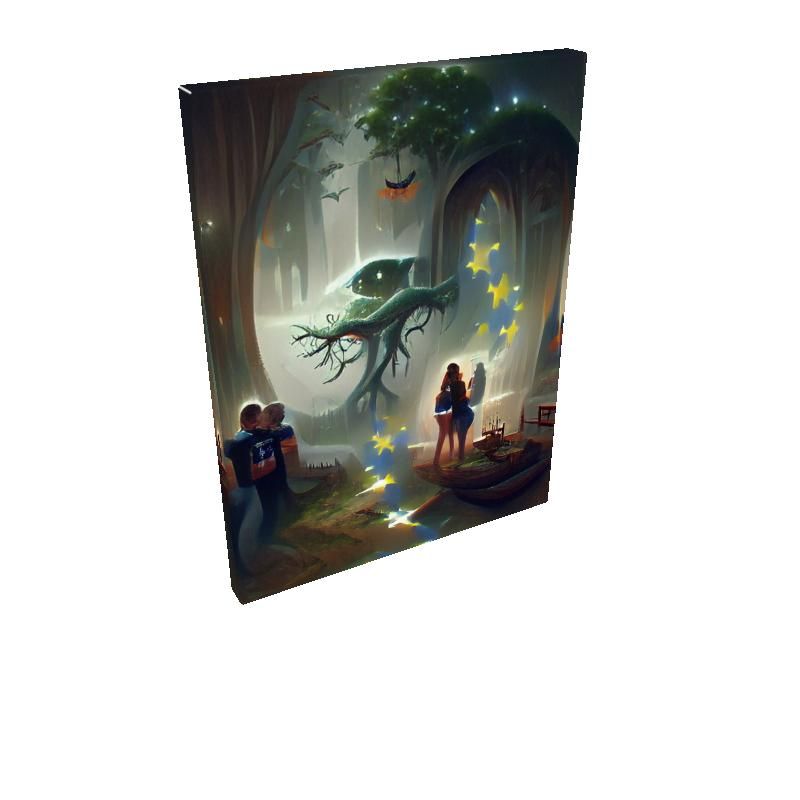 Enchanted - Rectangle Canvas