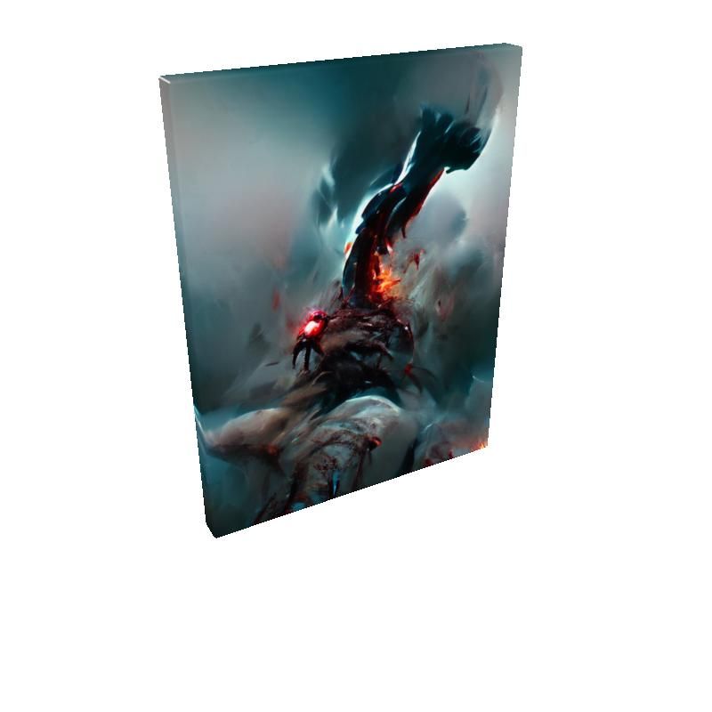 Wrath - Rectangle Canvas