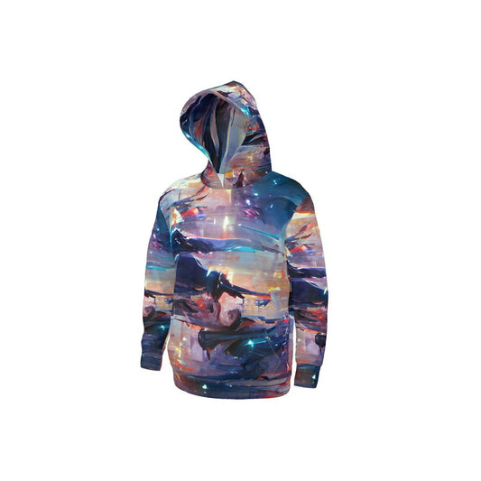 Pensiveness - Multi Coloured Unisex Pullover Or Zipper, Relaxed Fit, Cut & Sewn Hoodie