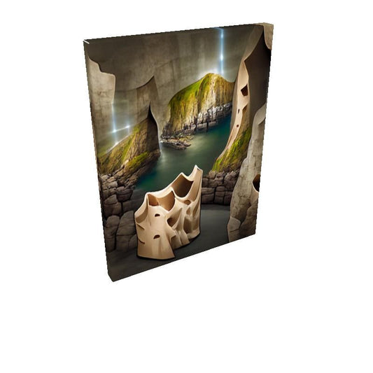 Monumental Cavern - Rectangle Canvas