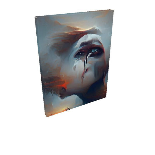 Sorrow - Rectangle Canvas