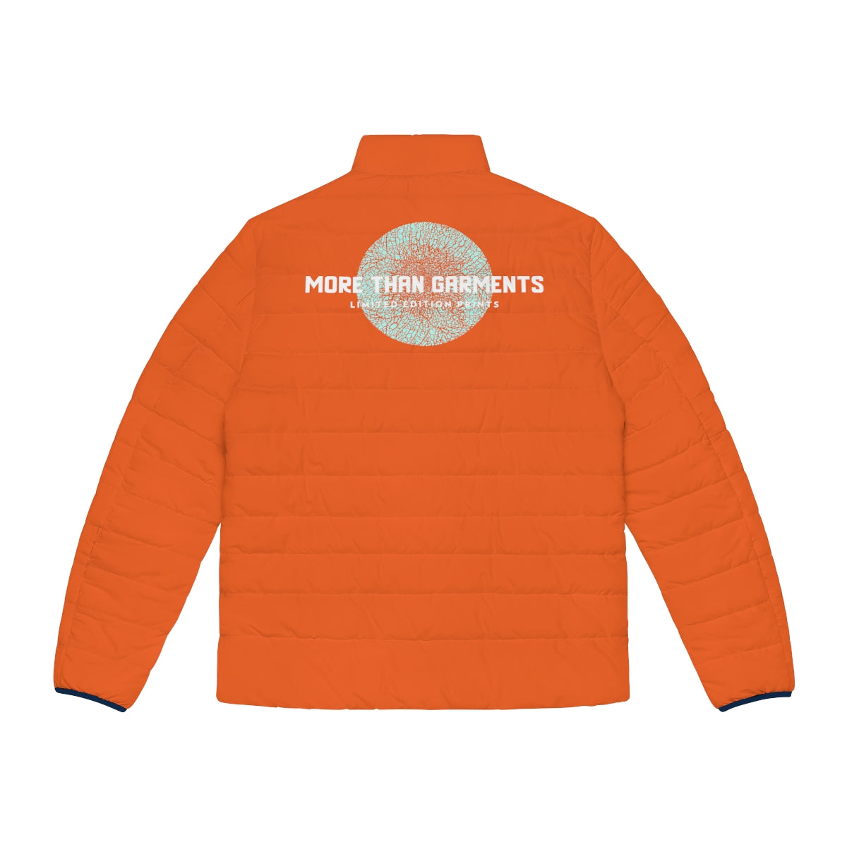 Men's Orange Puffer Jacket (MTG Logo)