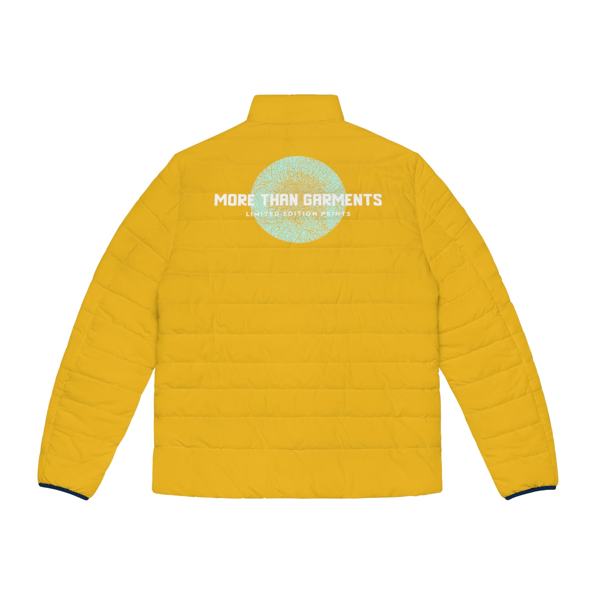 Men's Yellow Puffer Jacket (MTG Logo)