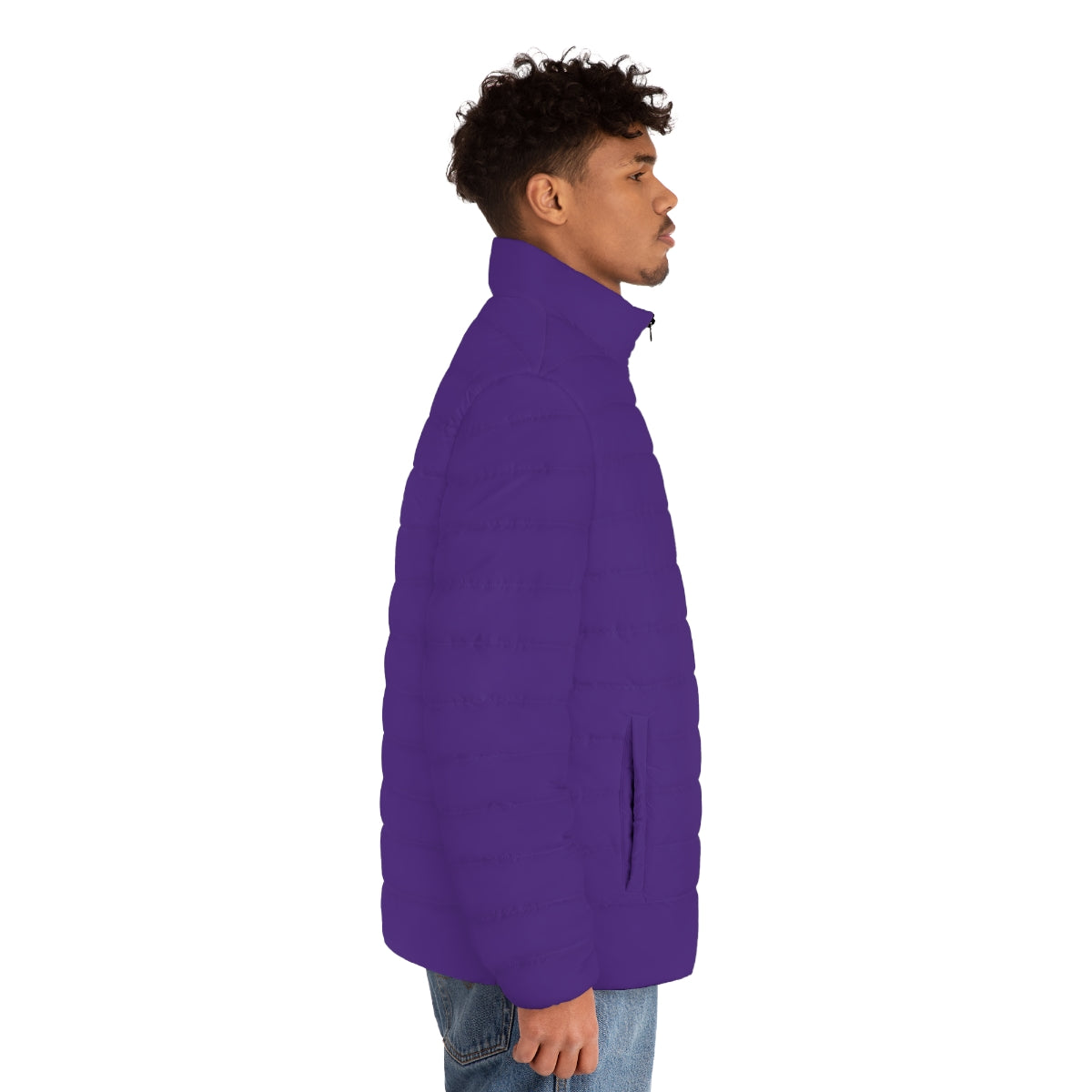 Men's Purple Puffer Jacket (MTG Logo)