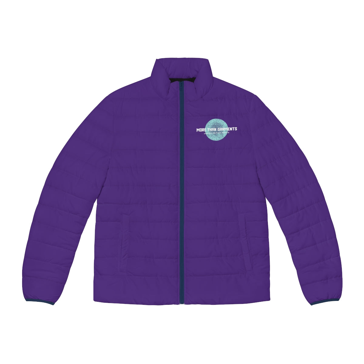 Men's Purple Puffer Jacket (MTG Logo)