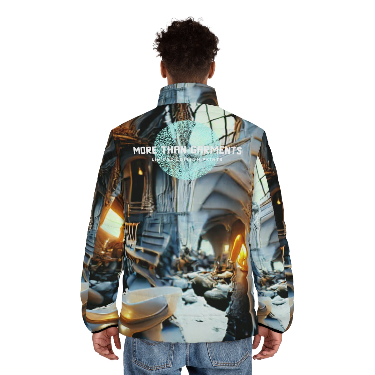 Men's Astonished Puffer Jacket (MTG Logo)