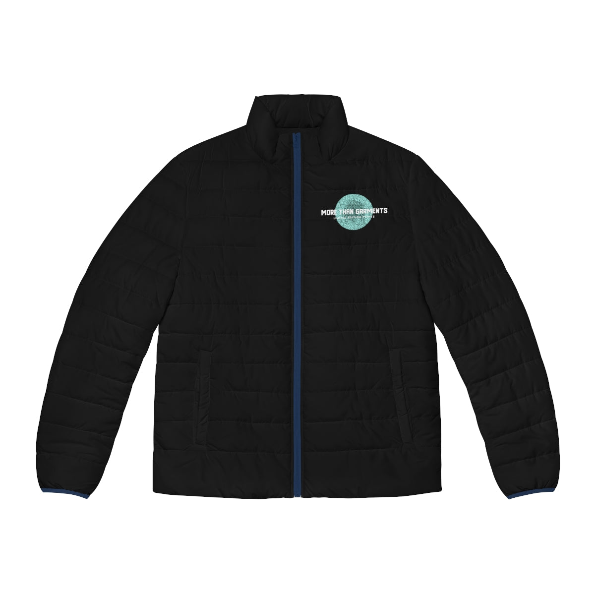 Men's Black Puffer Jacket (MTG Logo)