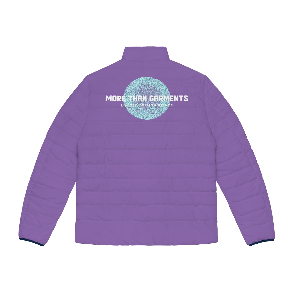 Men's Light Purple Puffer Jacket (MTG Logo)