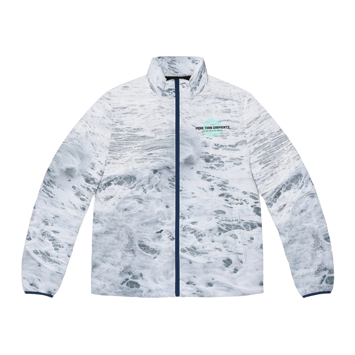 Men's Ocean Sea Puffer Jacket (MTG Logo)