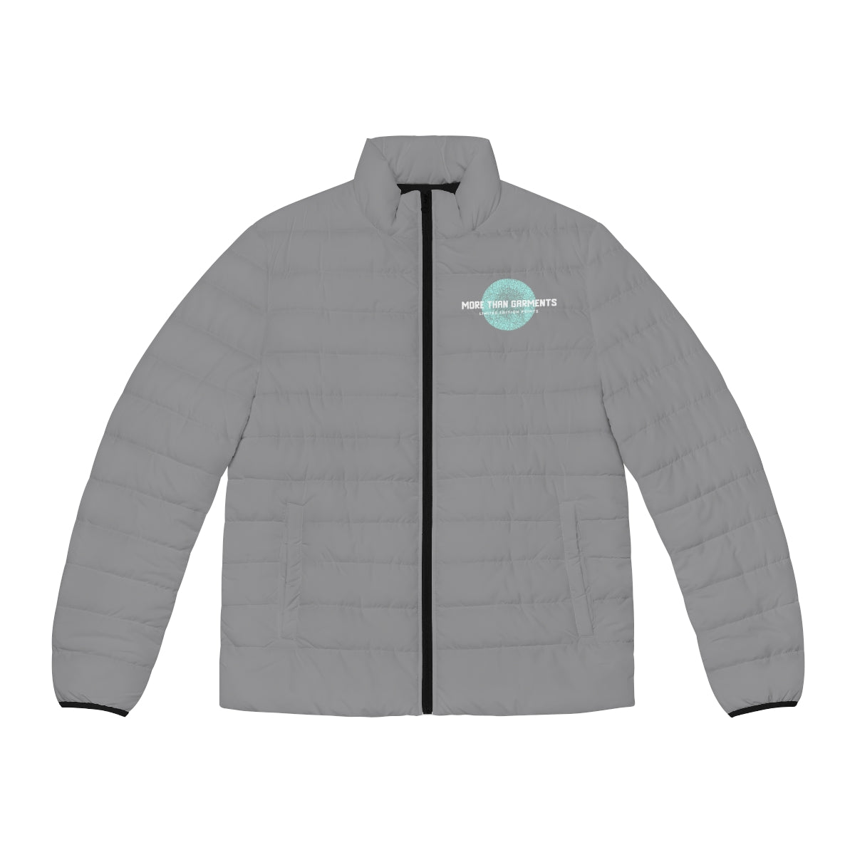 Men's Grey Puffer Jacket (MTG Logo)