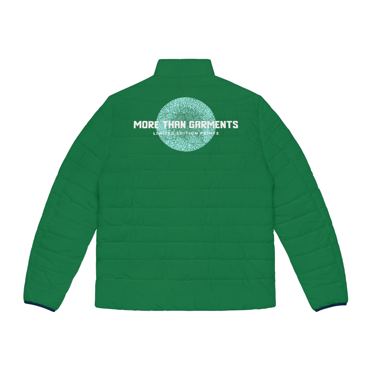 Men's Dark Green Puffer Jacket (MTG Logo)