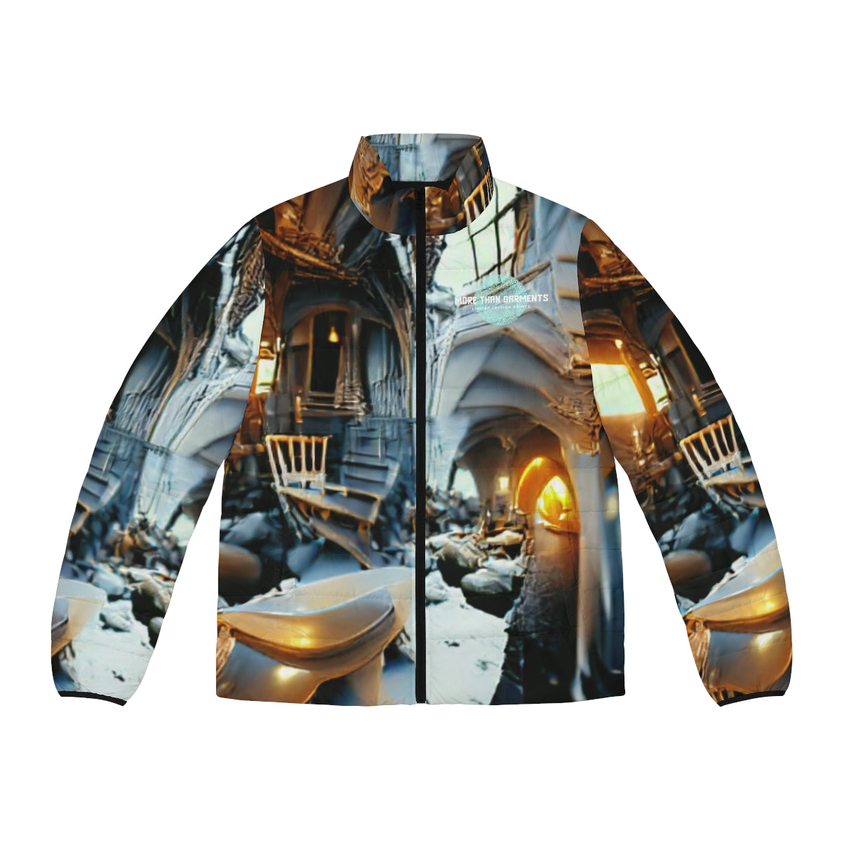 Men's Astonished Puffer Jacket (MTG Logo)