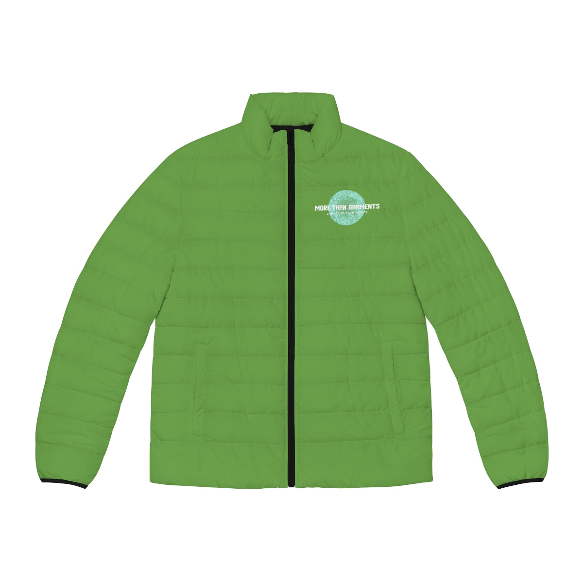 Men's Green Puffer Jacket (MTG Logo)