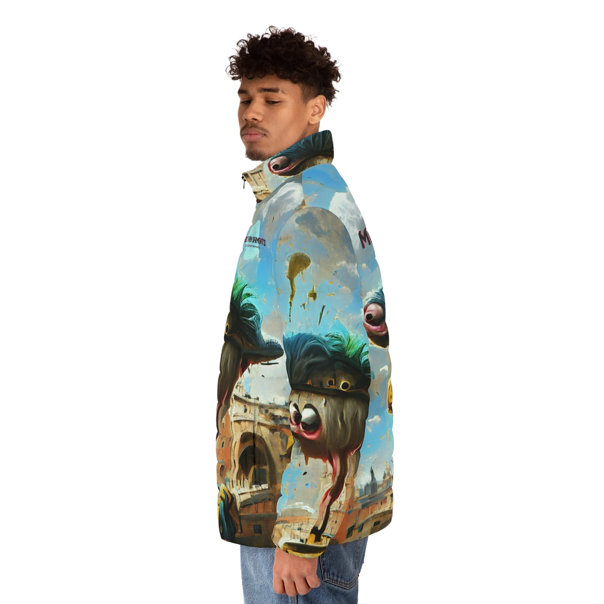 Men's Flaky Puffer Jacket (MTG Logo)