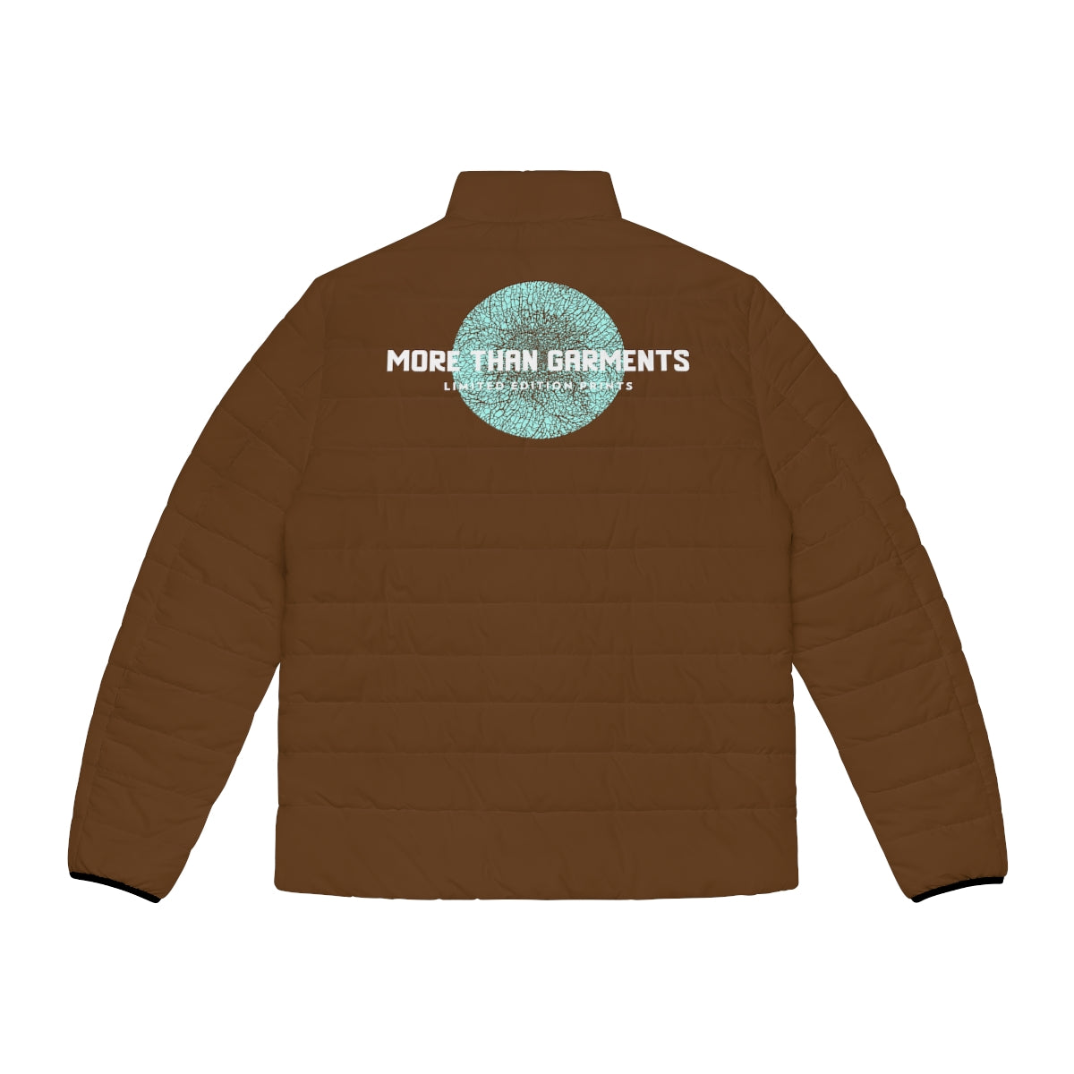 Men's Brown Puffer Jacket (MTG Logo)