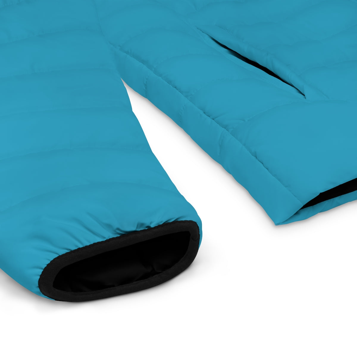 Men's Turquoise Puffer Jacket (MTG Logo)